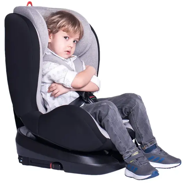 Дитяче автокрісло Lorelli Nebula Isofix Grey Leather